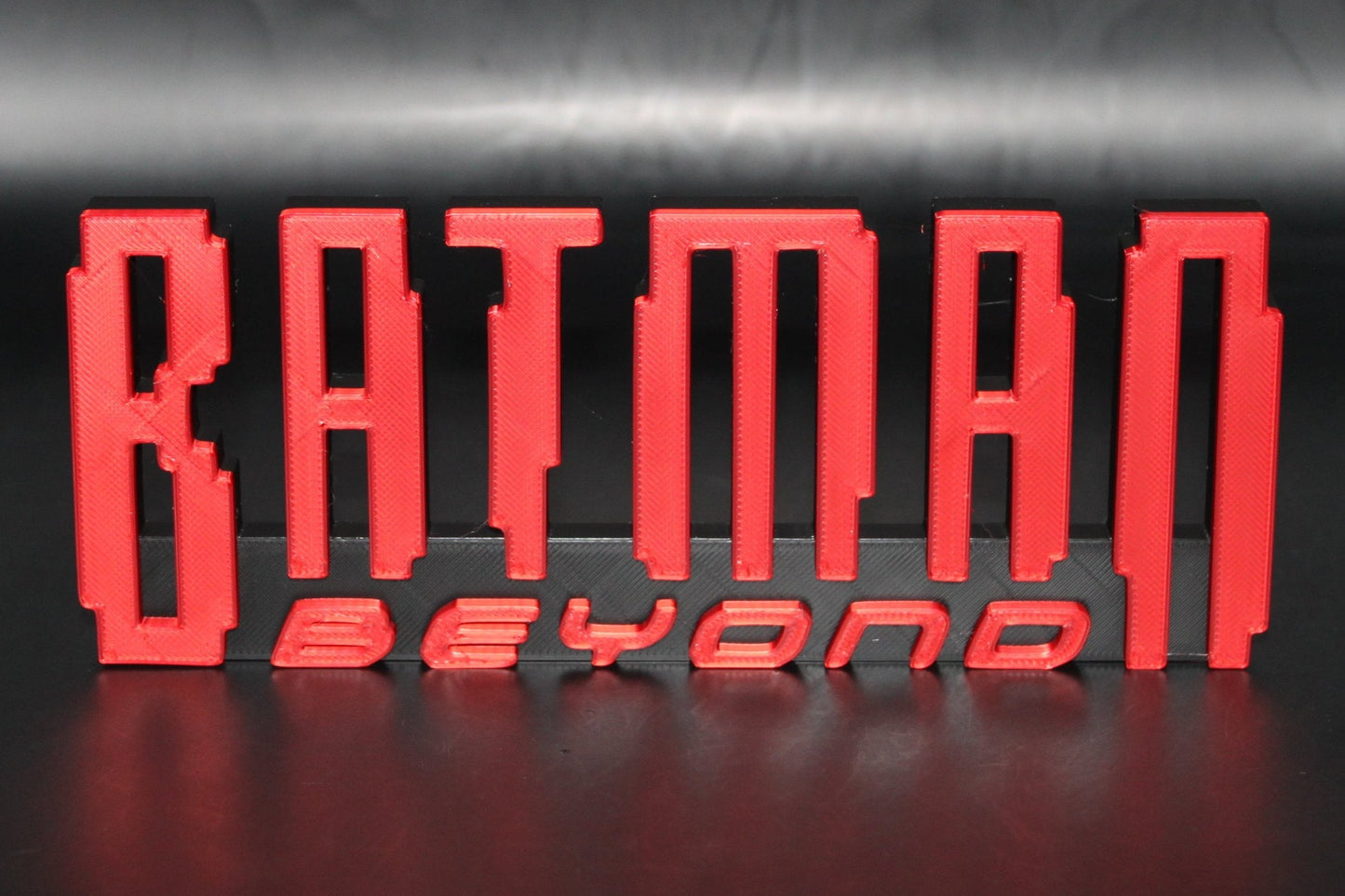 Batman Beyond 3D printed Logo Sign Wall Desk Shelf Art