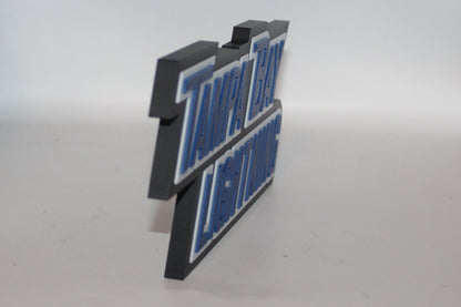 Tampa Bay Lightning 3D printed Logo Sign Wall Desk Shelf Art