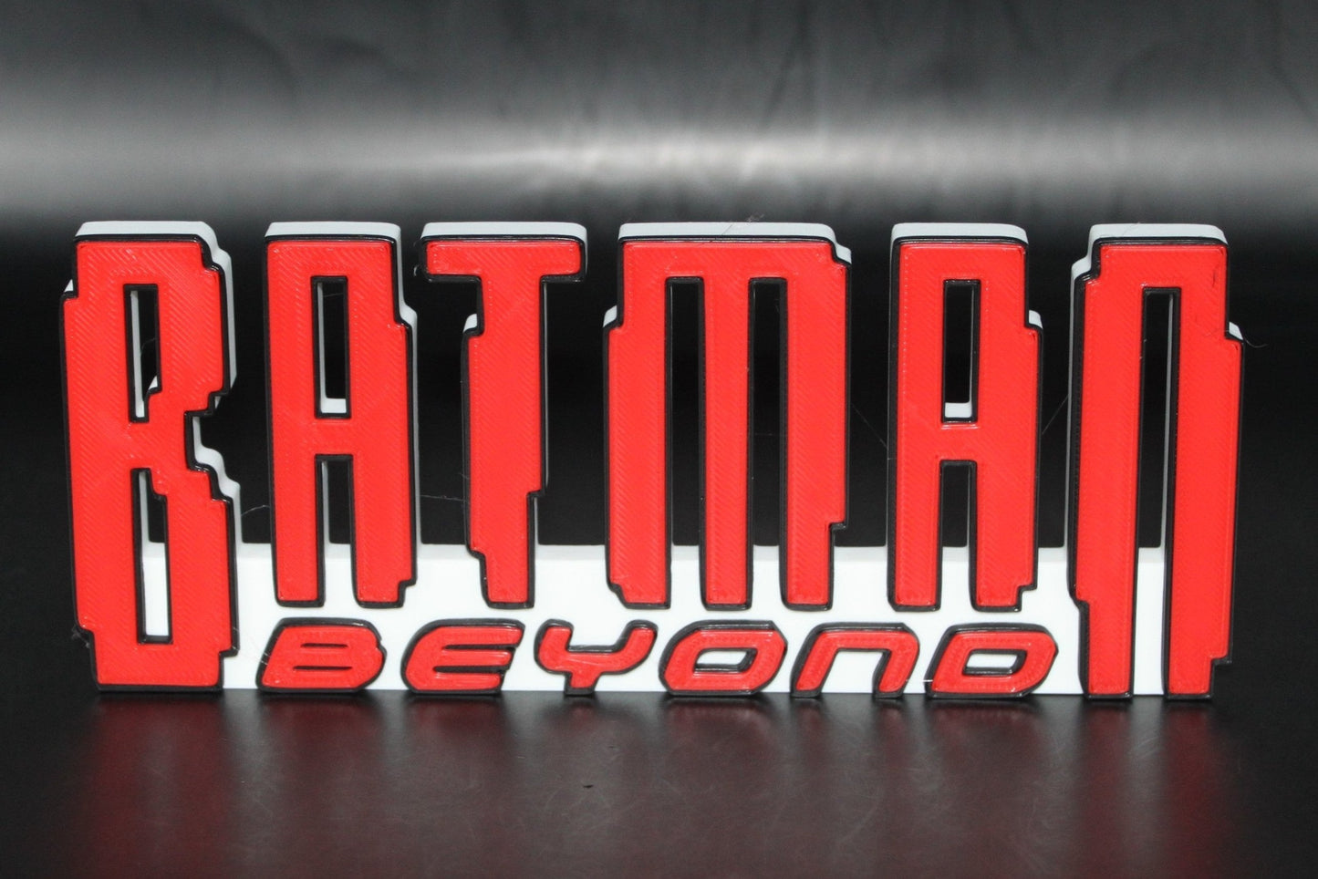 Batman Beyond 3D printed Logo Sign Wall Desk Shelf Art