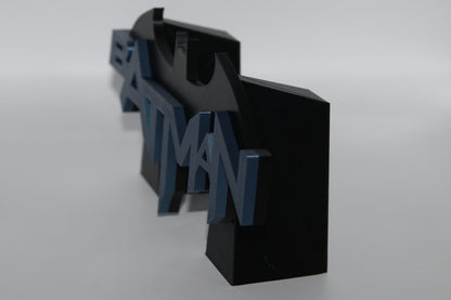 Batman 3D printed Logo Sign Wall Desk Shelf Art