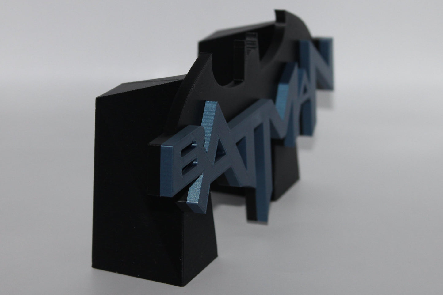 Batman 3D printed Logo Sign Wall Desk Shelf Art