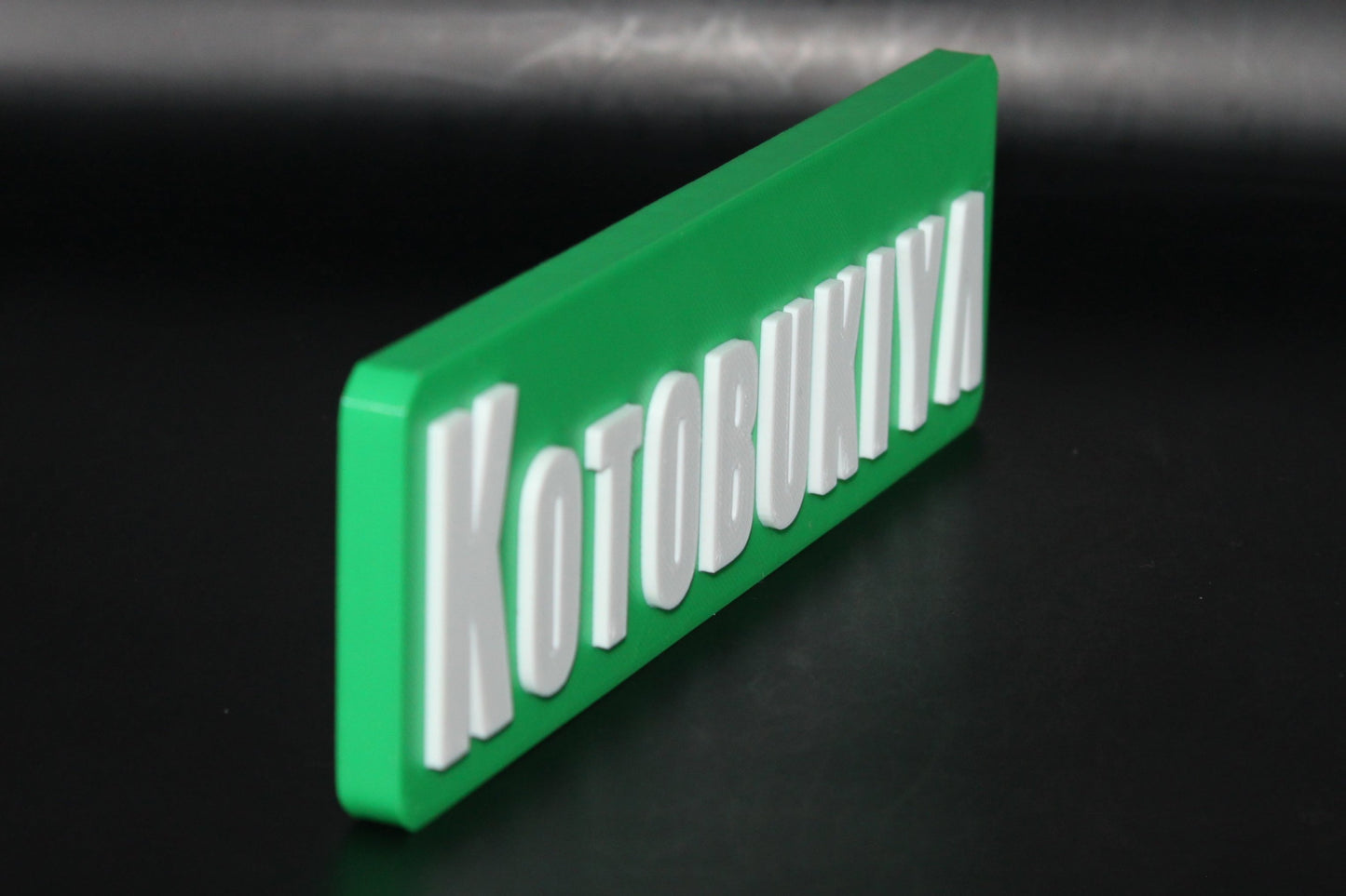 Kotobukiya, Koto Inc. 3D printed Logo Sign Wall Desk Shelf Art