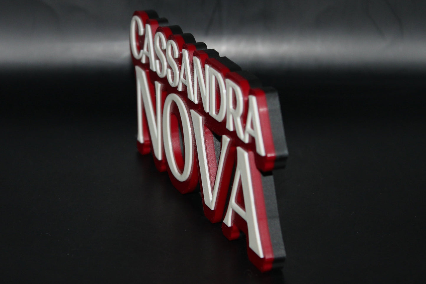 Cassandra Nova 3D printed Logo Sign Wall Desk Shelf Art