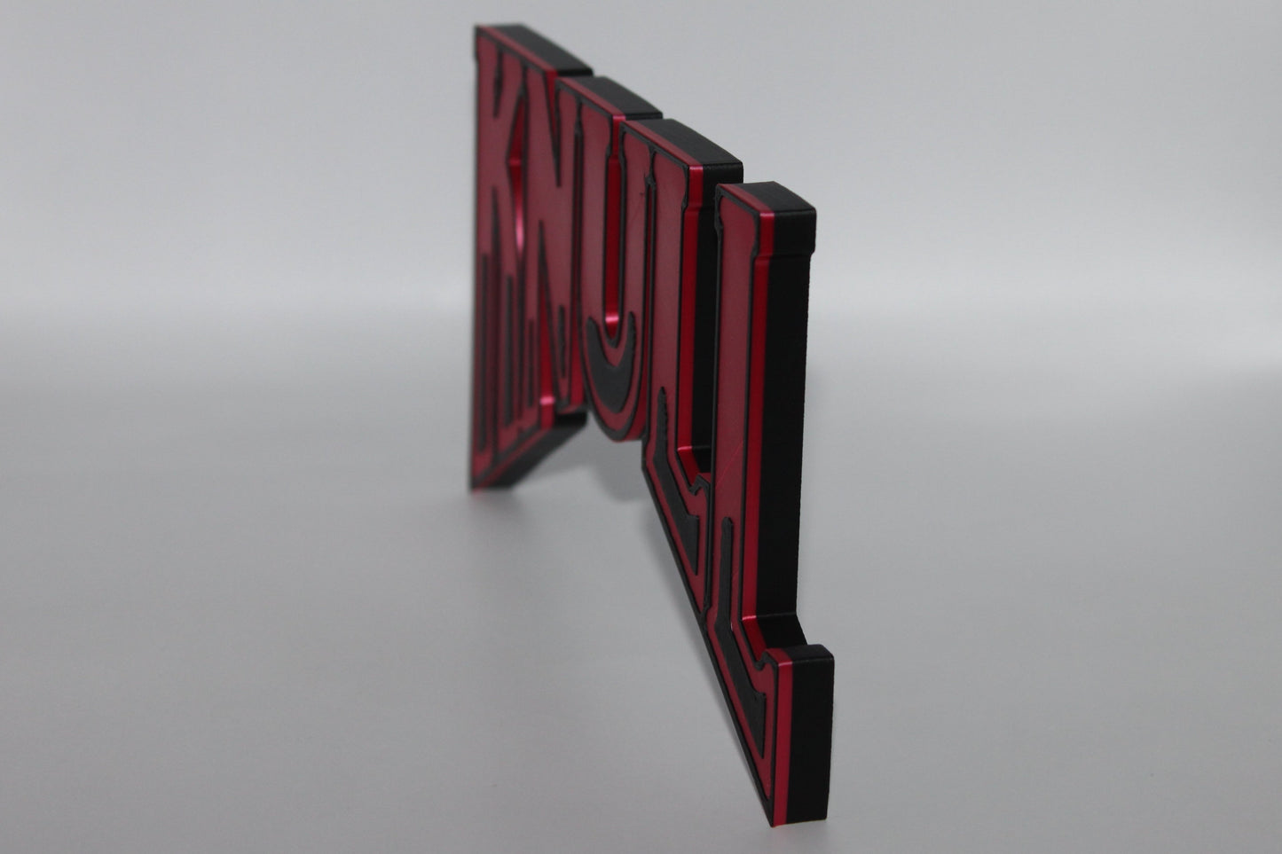 Knull 3D printed Logo Sign Wall Desk Shelf Art