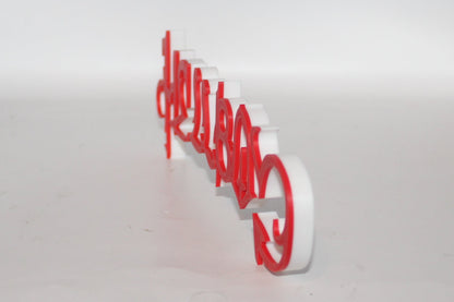 HellBoy,Lil Peep 3D printed Logo Sign Wall Desk Shelf Art