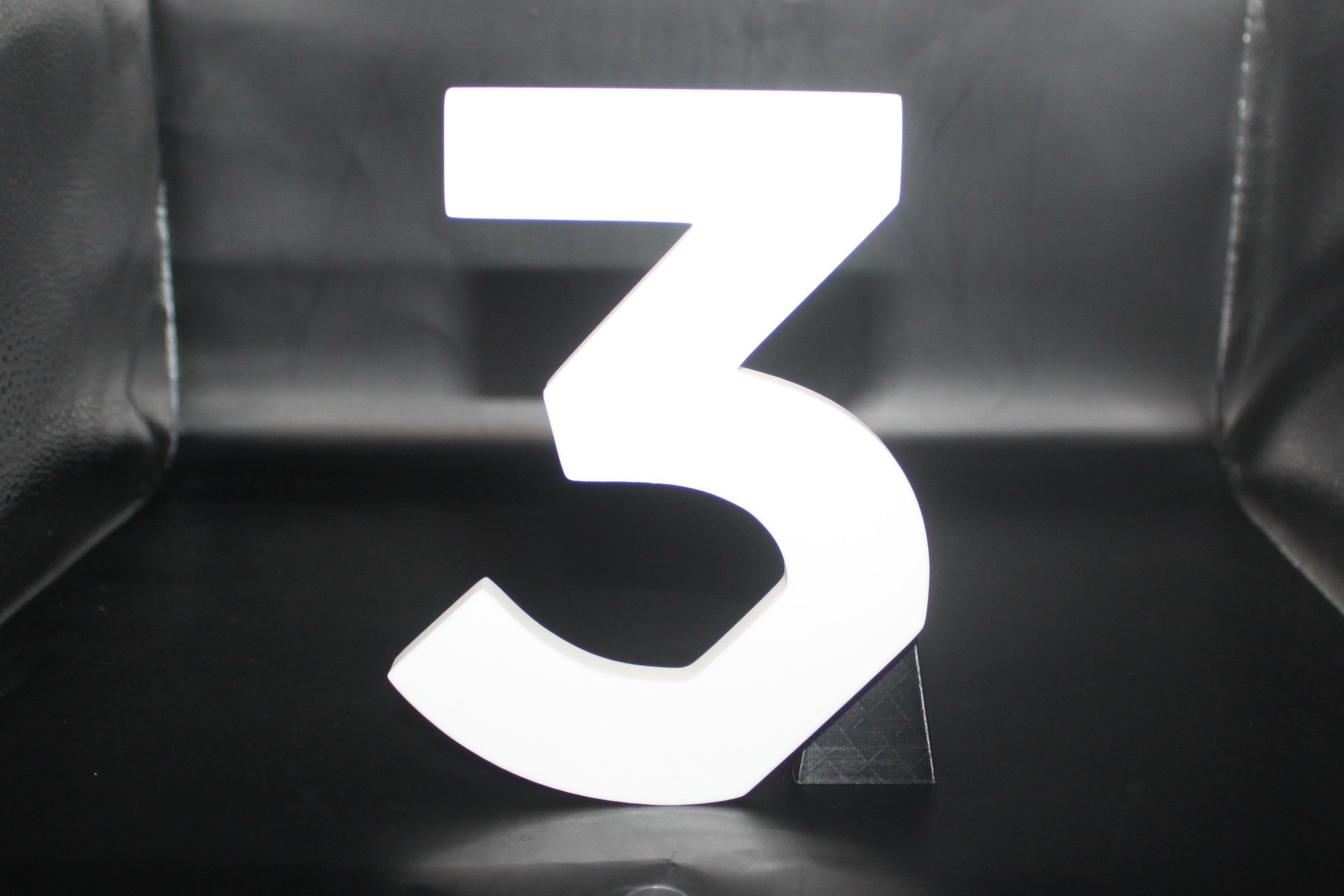 Chance the Rapper 3 3D printed Logo Sign Wall Desk Shelf Art – WindyCity3D