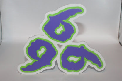 Juice WRLD 3D printed Logo Sign Wall Desk Shelf Art