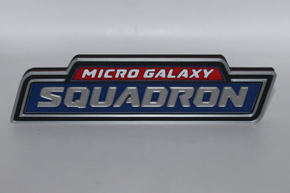 Micro Galaxy Squadron 3D printed Logo Sign Wall Desk Shelf Art