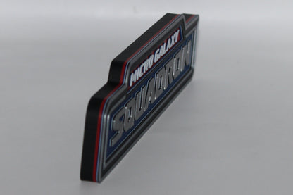 Micro Galaxy Squadron 3D printed Logo Sign Wall Desk Shelf Art