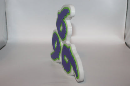 Juice WRLD 3D printed Logo Sign Wall Desk Shelf Art