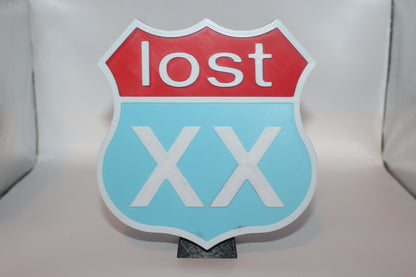 Lace Up, MGK 3D printed Logo Sign Wall Desk Shelf Art