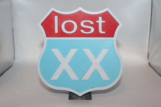 Lace Up, MGK 3D printed Logo Sign Wall Desk Shelf Art