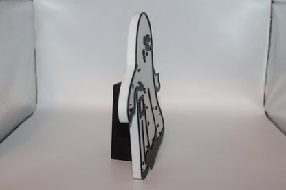 Ghost Boy, Lil Peep 3D printed Logo Sign Wall Desk Shelf Art