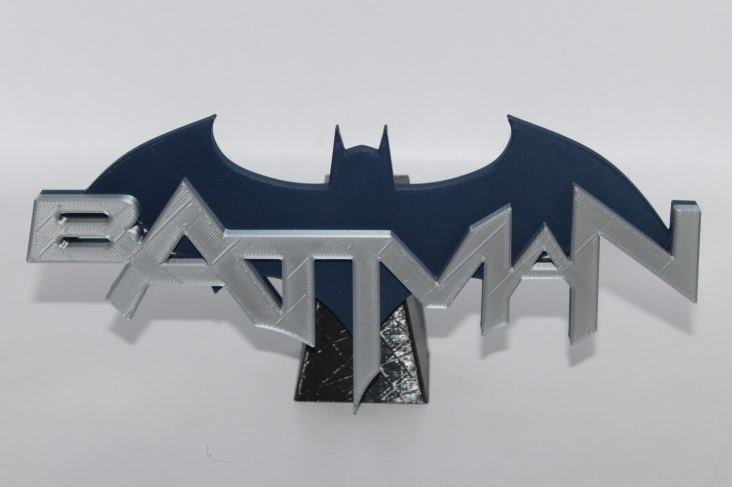 Batman 3D printed Logo Sign Wall Desk Shelf Art