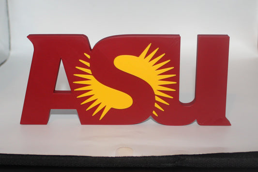 Arizona State Sun Devils 3D printed Logo Sign Wall Desk Shelf Art