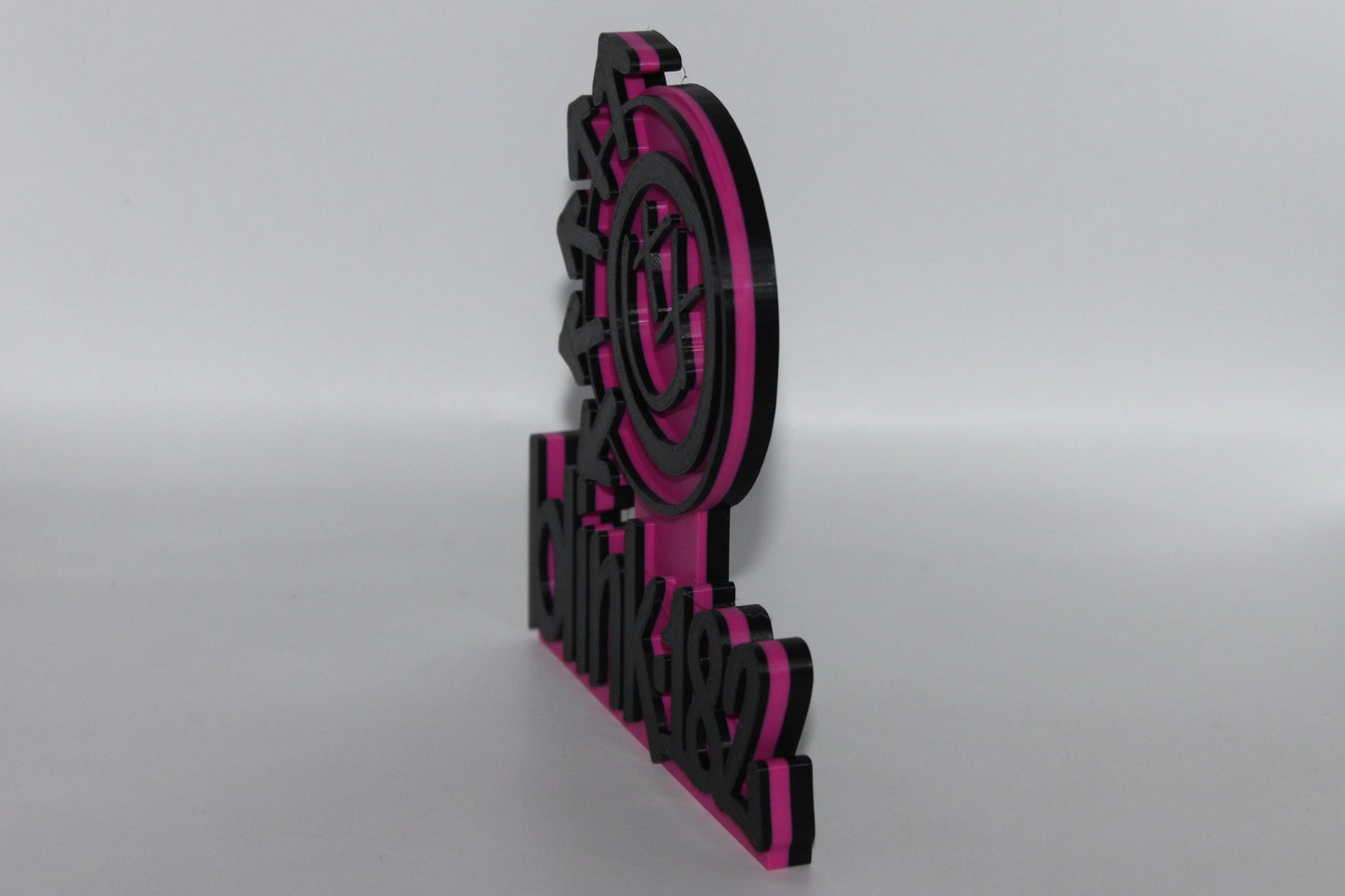 Blink 182 3D printed Logo Sign Wall Desk Shelf Art