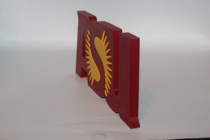 Arizona State Sun Devils 3D printed Logo Sign Wall Desk Shelf Art
