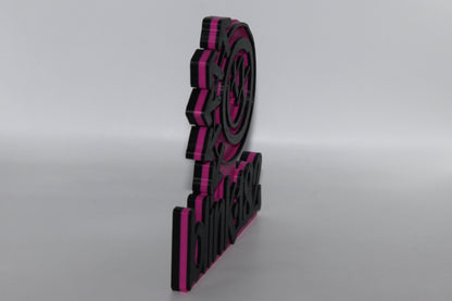 Blink 182 3D printed Logo Sign Wall Desk Shelf Art