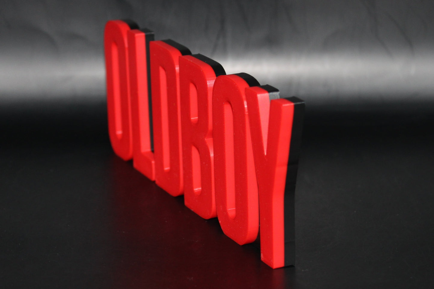 Oldboy Movie 3D printed Logo Sign Wall Desk Shelf Art