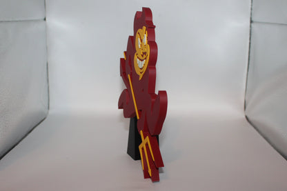 Arizona State University Sun Devils 3D printed Logo Sign Wall Desk Shelf Art