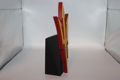 Arizona State Sun Devils 3D printed Logo Sign Wall Desk Shelf Art
