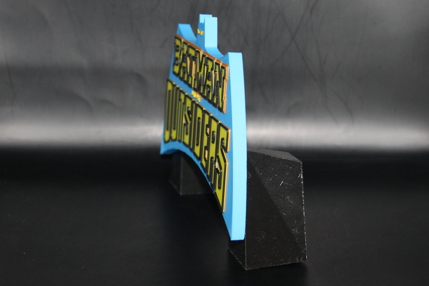 Batman and the Outsiders 3D printed Logo Sign Wall Desk Shelf Art