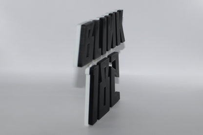 Blink 182 Neighborhoods 3D printed Logo Sign Wall Desk Shelf Art