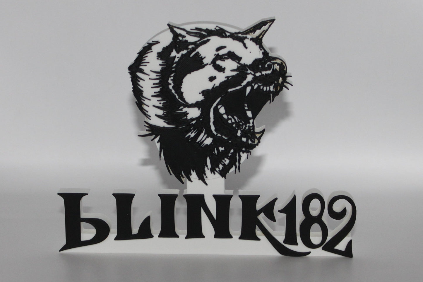 Blink 182 Dogs Eating Dogs 3D printed Logo Sign Wall Desk Shelf Art