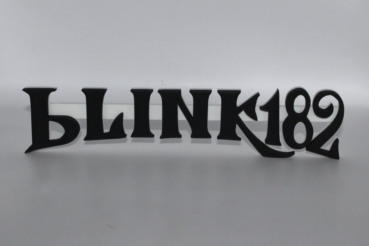 Blink 182 3D printed Logo Sign Wall Desk Shelf Art