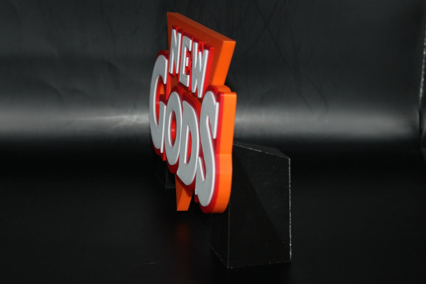 New Gods 3D printed Logo Sign Wall Desk Shelf Art