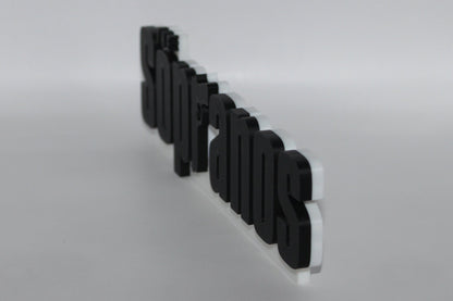 The Sopranos 3D printed Logo Sign Wall Desk Shelf Art