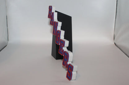New York Rangers 3D printed Logo Sign Wall Desk Shelf Art