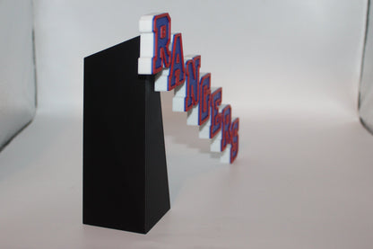 New York Rangers 3D printed Logo Sign Wall Desk Shelf Art