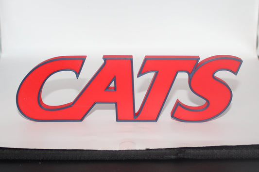 Arizona Wildcats 3D printed Logo Sign Wall Desk Shelf Art