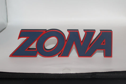 Arizona Wildcats 3D printed Logo Sign Wall Desk Shelf Art