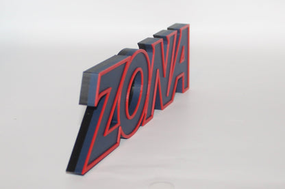 Arizona Wildcats 3D printed Logo Sign Wall Desk Shelf Art