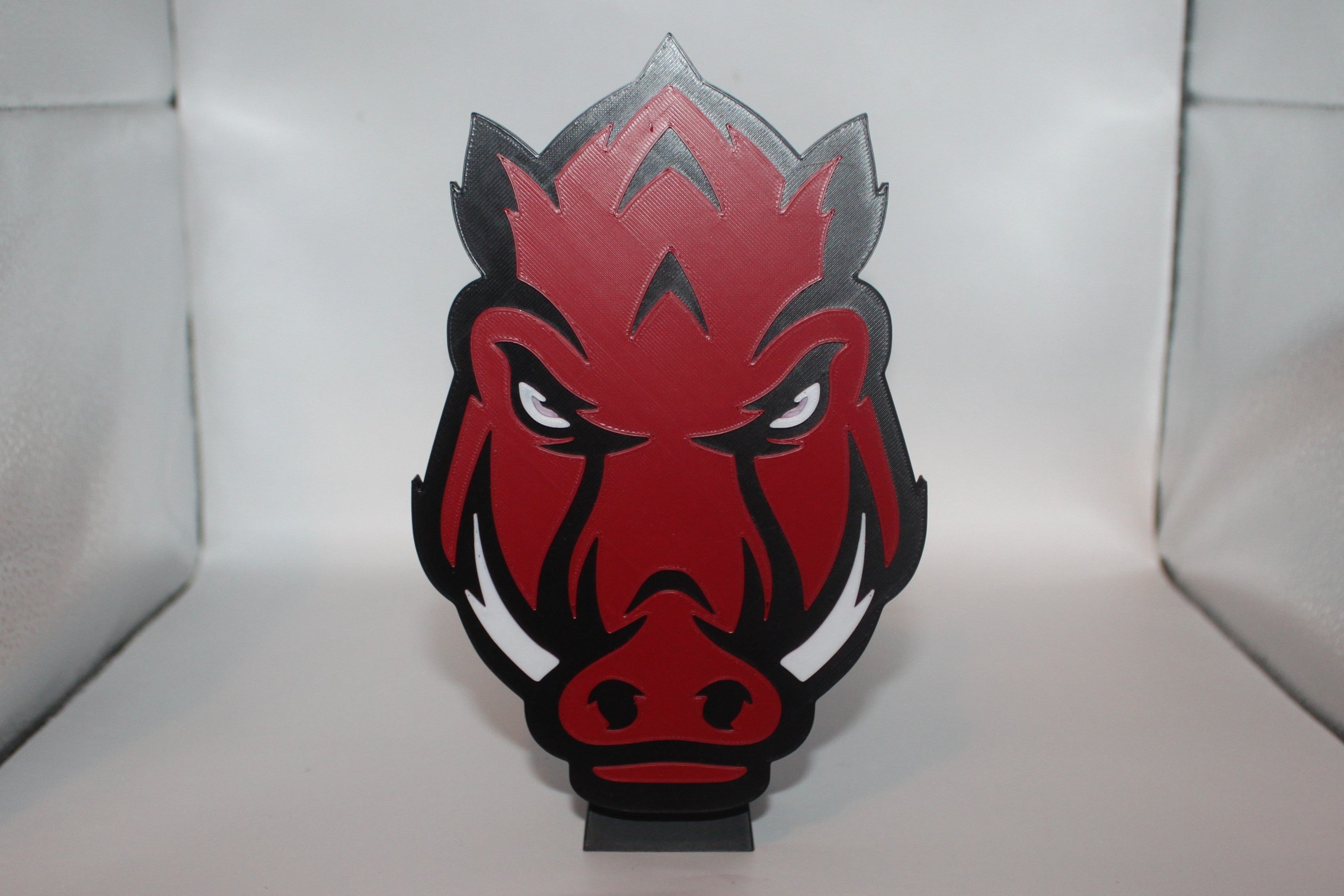 Arkansas Razorbacks 3D printed Logo Sign Wall Desk Shelf Art – WindyCity3D
