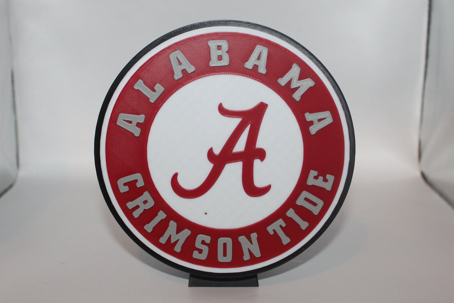 Alabama Crimson Tide 3D printed Logo Sign Wall Desk Shelf Art