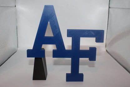 Air Force Falcons 3D printed Logo Sign Wall Desk Shelf Art
