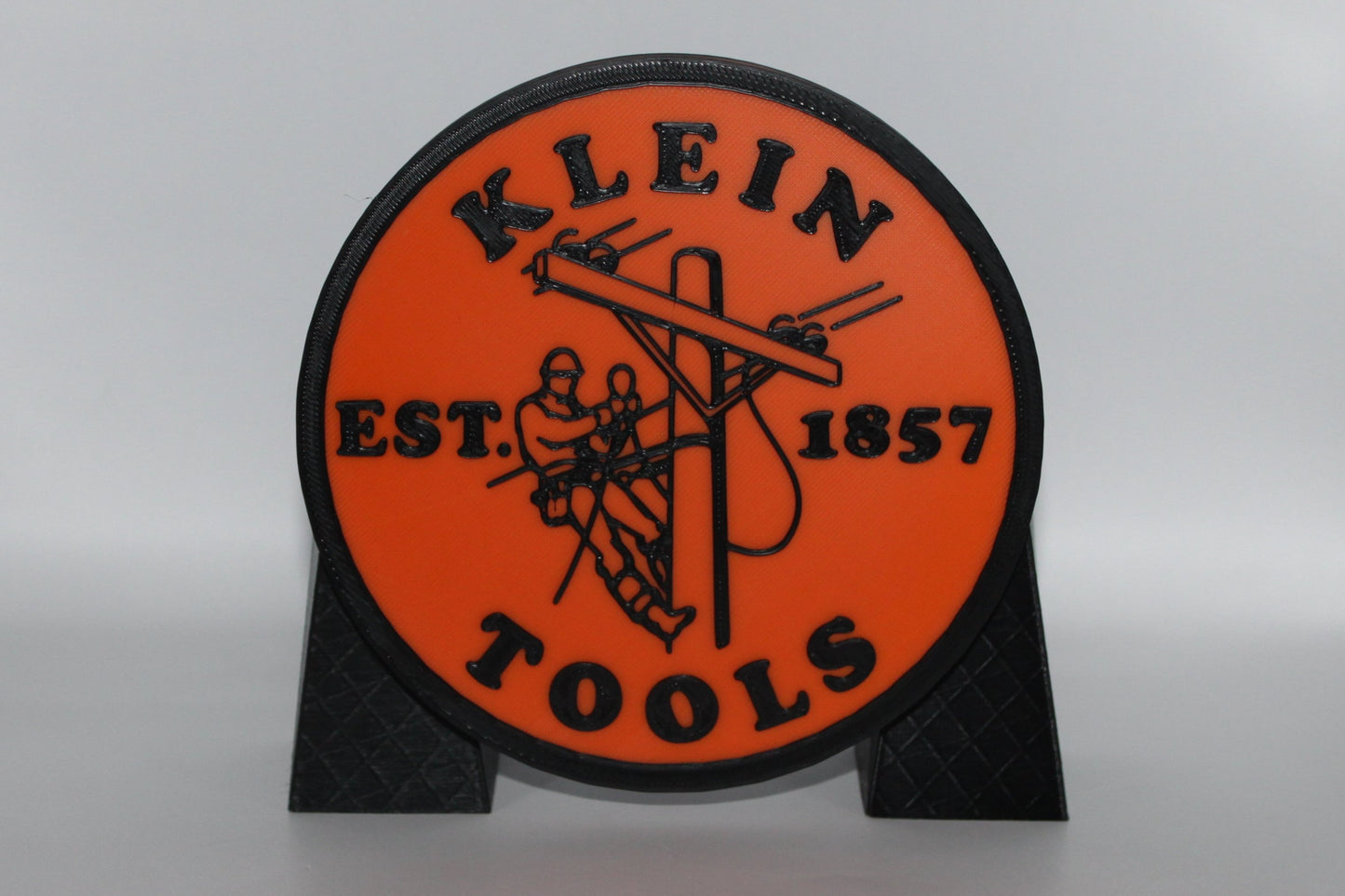 Klein Tools 3D printed Logo Sign Wall Desk Shelf Art