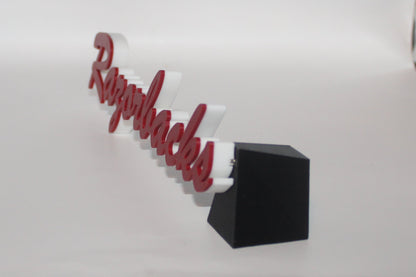Arkansas Razorbacks 3D printed Logo Sign Wall Desk Shelf Art