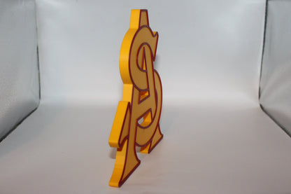 Arizona State Sun Devils 3D printed Logo Sign Wall Desk Shelf Art