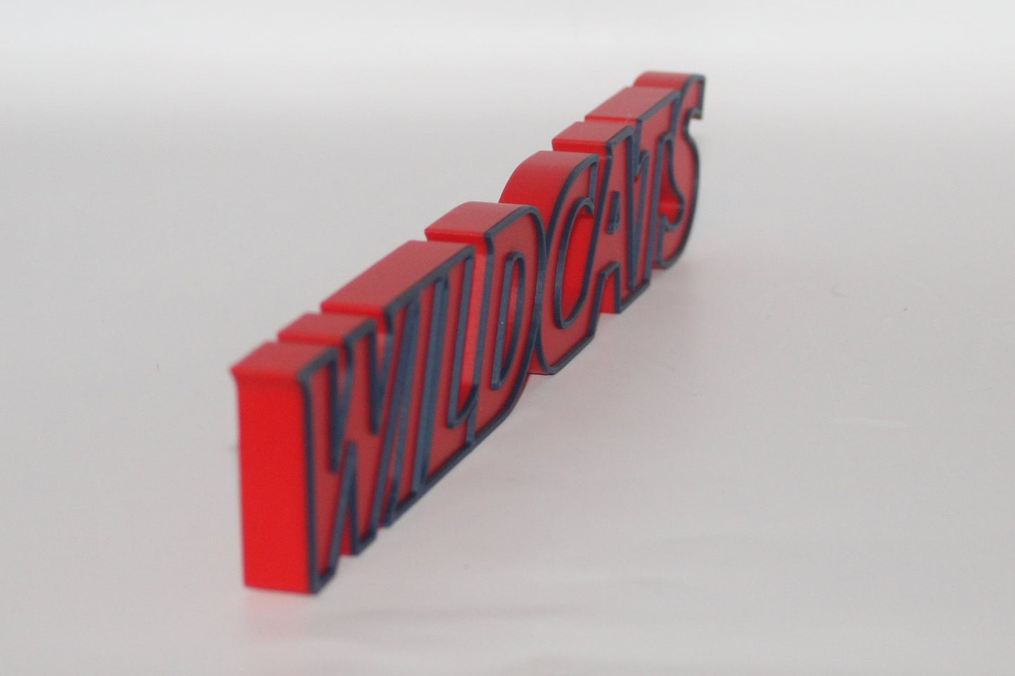Arizona Wildcats 3D printed Logo Sign Wall Desk Shelf Art