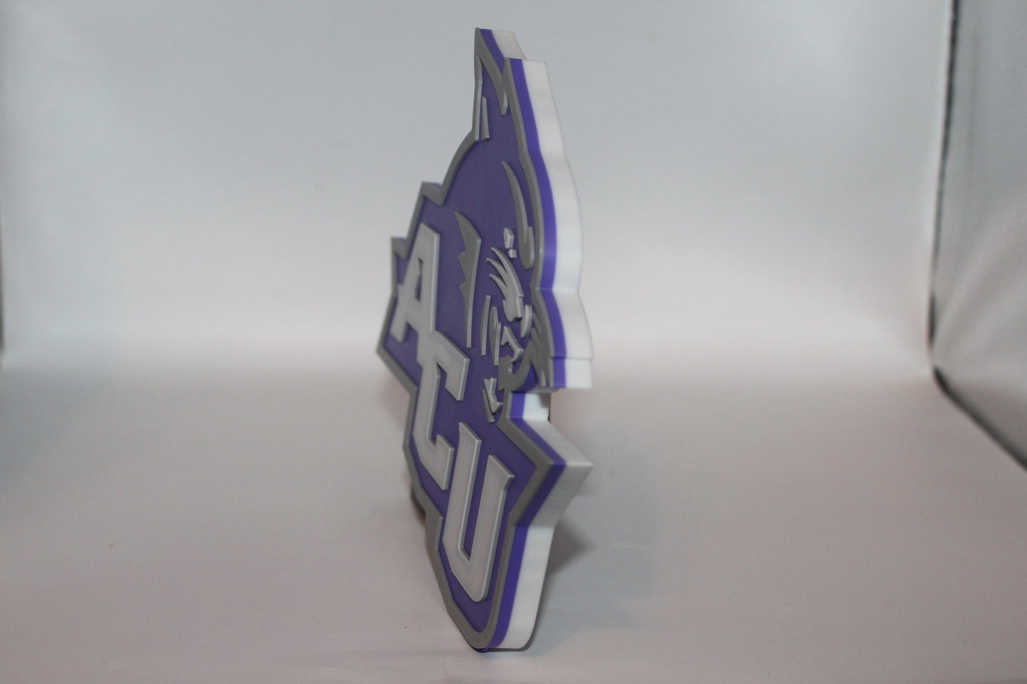 Abilene Christian Wildcats 3D printed Logo Sign Wall Desk Shelf Art