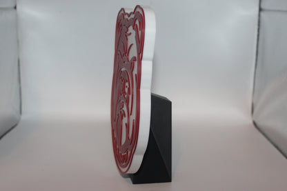 Alabama A&M Bulldogs 3D printed Logo Sign Wall Desk Shelf Art
