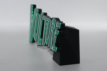 Vulture 3D printed Logo Sign Wall Desk Shelf Art