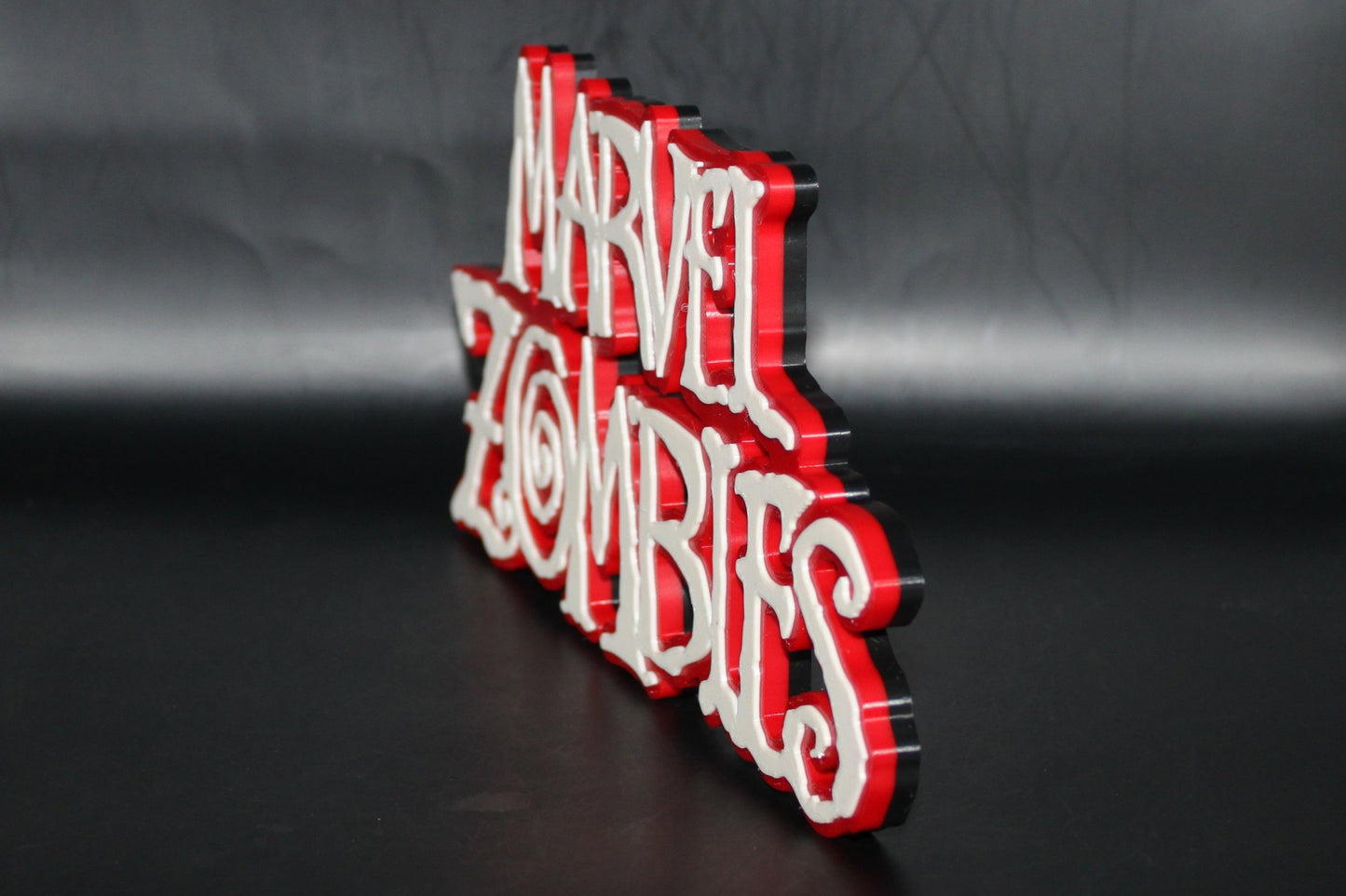 Marvel Zombies 3D printed Logo Sign Wall Desk Shelf Art