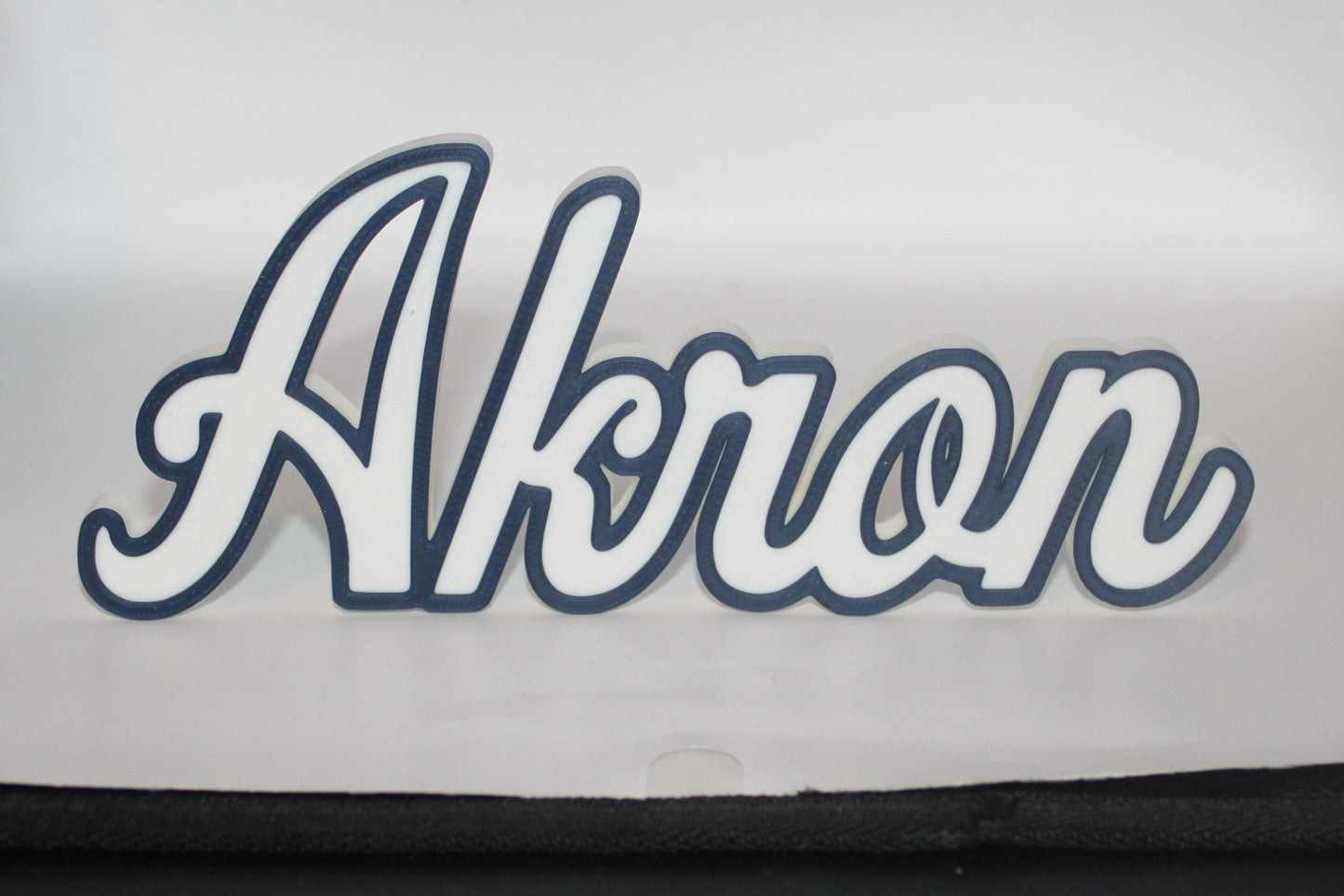 Akron Zips 3D printed Logo Sign Wall Desk Shelf Art