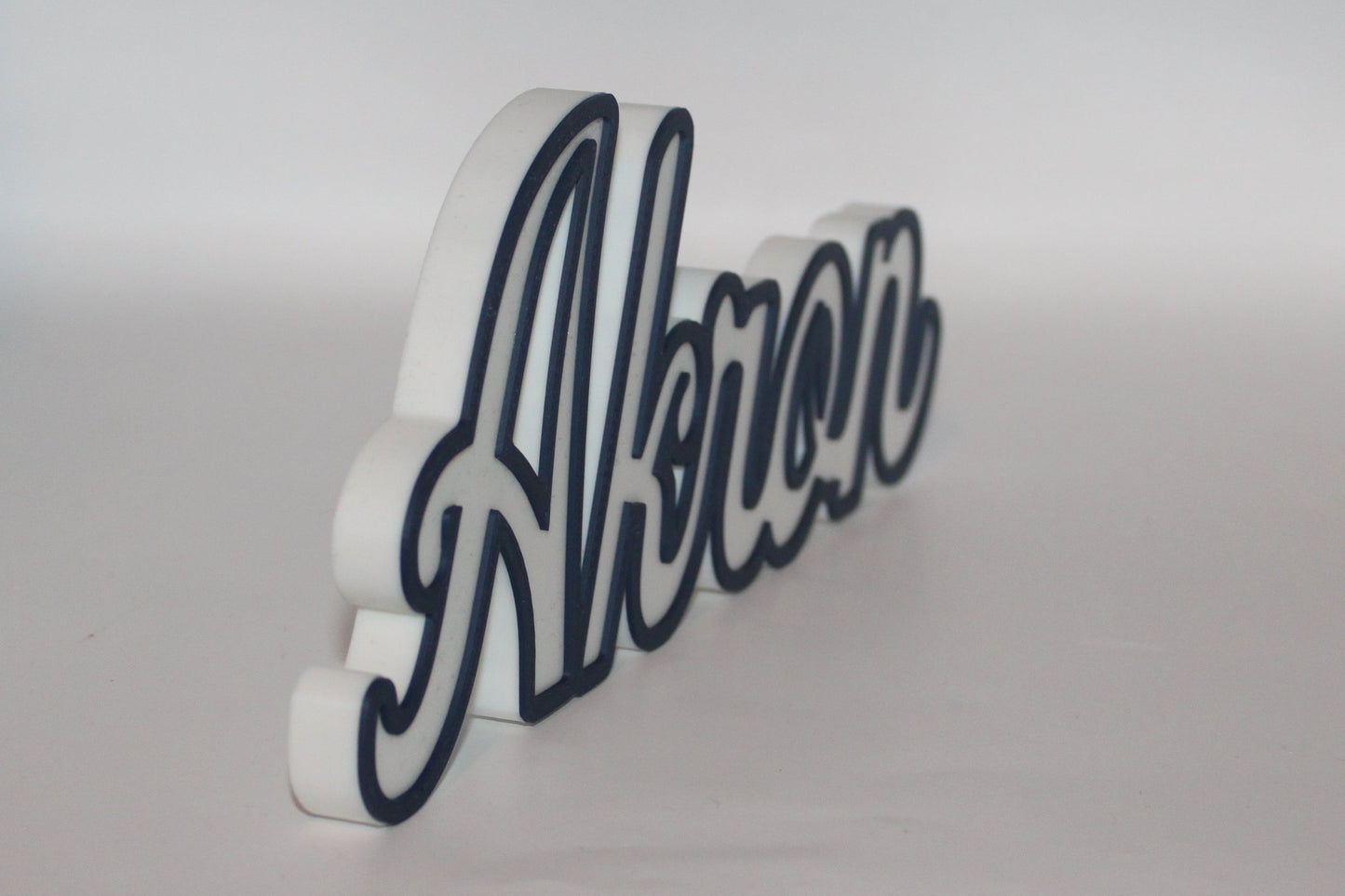 Akron Zips 3D printed Logo Sign Wall Desk Shelf Art