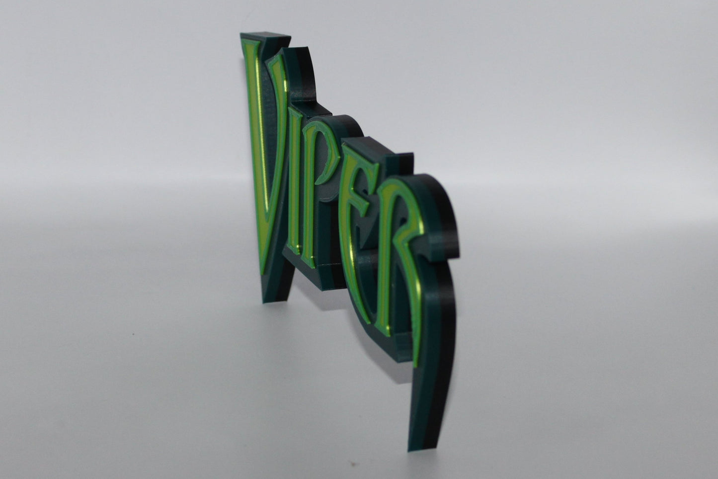 Viper 3D printed Logo Sign Wall Desk Shelf Art